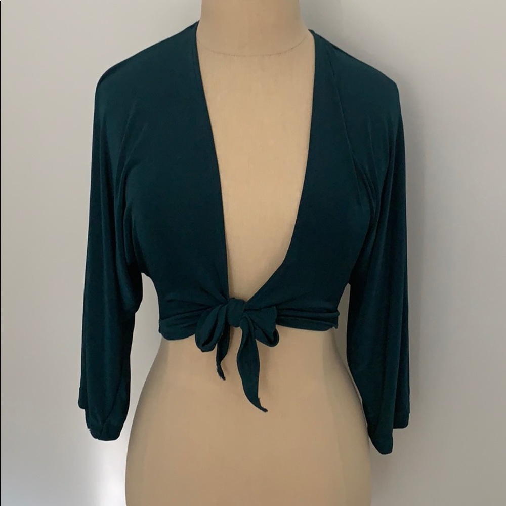 Urban Outfitters Tie Crop Top